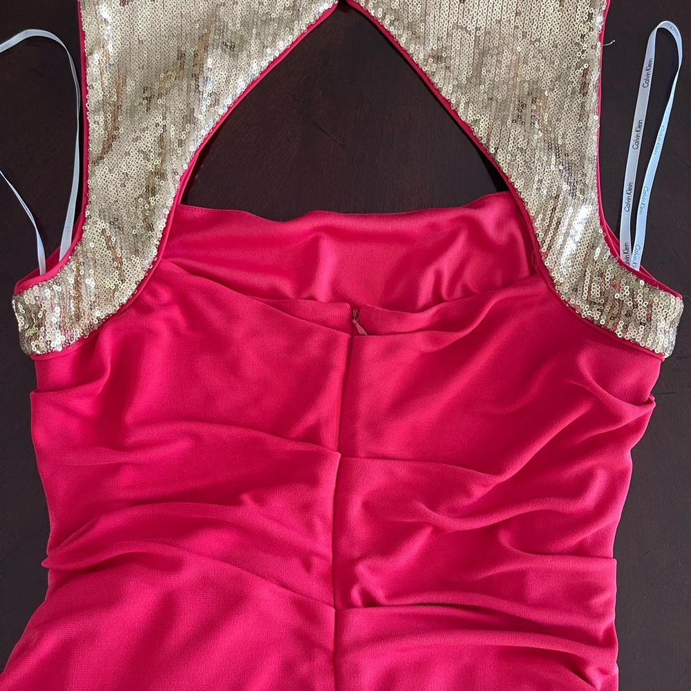 Calvin Klein Vibrant Pink Fabric